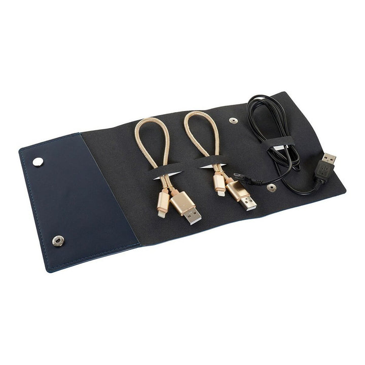 DKD Home Kabel-Ordnungshilfe aus Polyurethan in Schwarz und Camel - Homely Family Shop