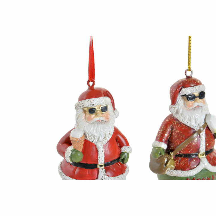Weihnachts Deko Anhänger mit Harz Santa Figuren - Homely Family Shop