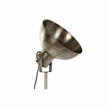 DKD Home Decor Stehlampe aus Metall in Silber mit verstellbarem Lampenschirm - homely Family Shop