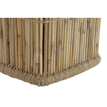 Nahaufnahme Bambus Korb mit Schnur Details - homely Family Shop