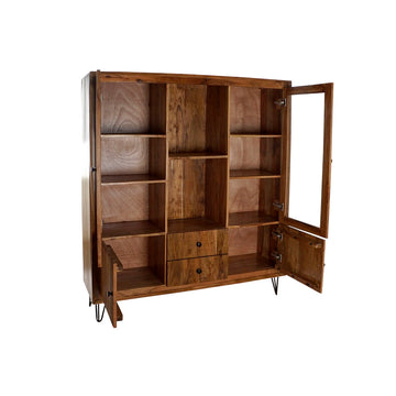 DKD Home Decor Displayständer aus Kristall Akazienholz mit Regalen - homely Family Shop