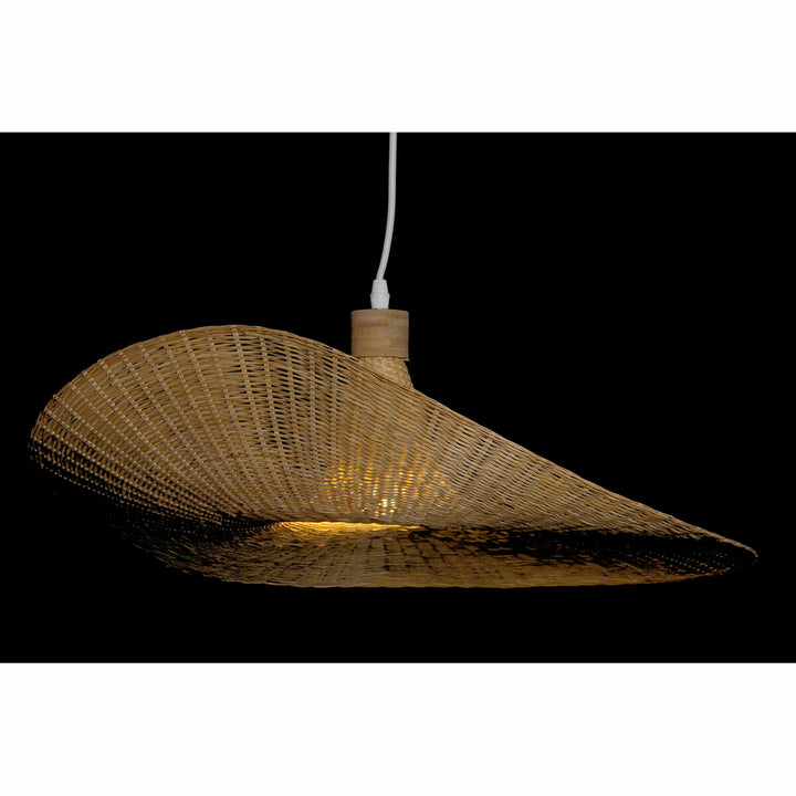 Hellbraune Bambus Deckenlampe von DKD Home Decor mit 50W - homely Family Shop