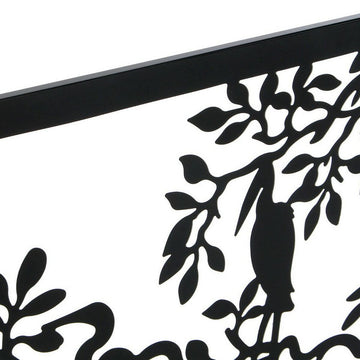 Schwarze Deko-Figur mit Vogelmotiven von DKD Home Decor - homely Family Shop
