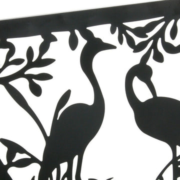 Dekorative schwarze Vögel Wandkunst aus Metall für Wohnkultur - homely Family Shop