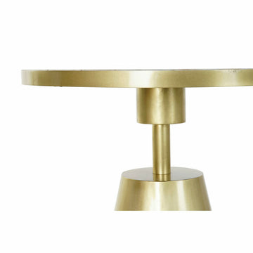 Goldener Beistelltisch mit restaurierter Oberfläche - homely Family Shop