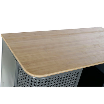 DKD Home Regal mit Holz und Metall, graue Farbe, zwei Regale - homely Family Shop