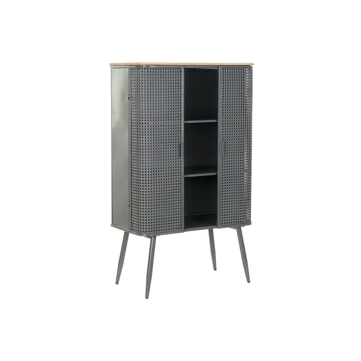 Graues Regal DKD Home Decor mit Holz und Metall, 2 Regale - homely Family Shop