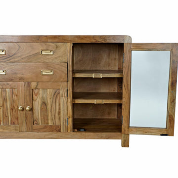 DKD Anrichte aus Akazienholz mit Schubladen und Spiegeltür - Homely Family Shop