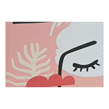 Abstraktes Leinwandbild mit Gesicht von DKD Home Decor - Homely Family Shop