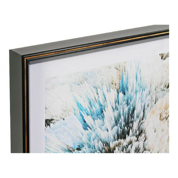 Gerahmtes DKD Home Decor Bild Nebel mit blau-weißen Farbtönen - homely Family Shop
