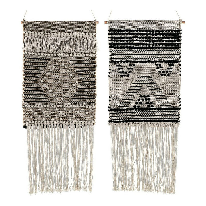 DKD Home Deko Aufhänger im Boho Stil mit Fransen - Homely Family Shop