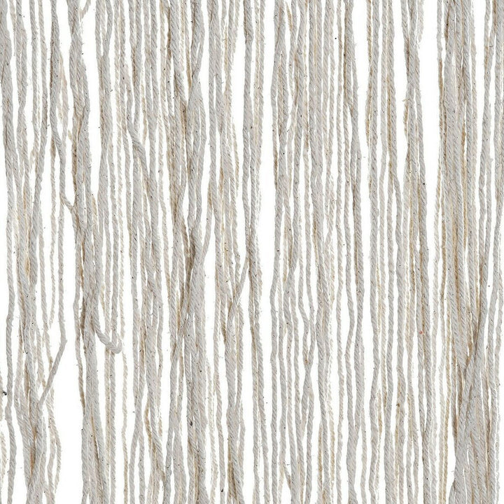 Detail der beige DKD Home Deko zum Aufhängen mit Fransen - Homely Family Shop