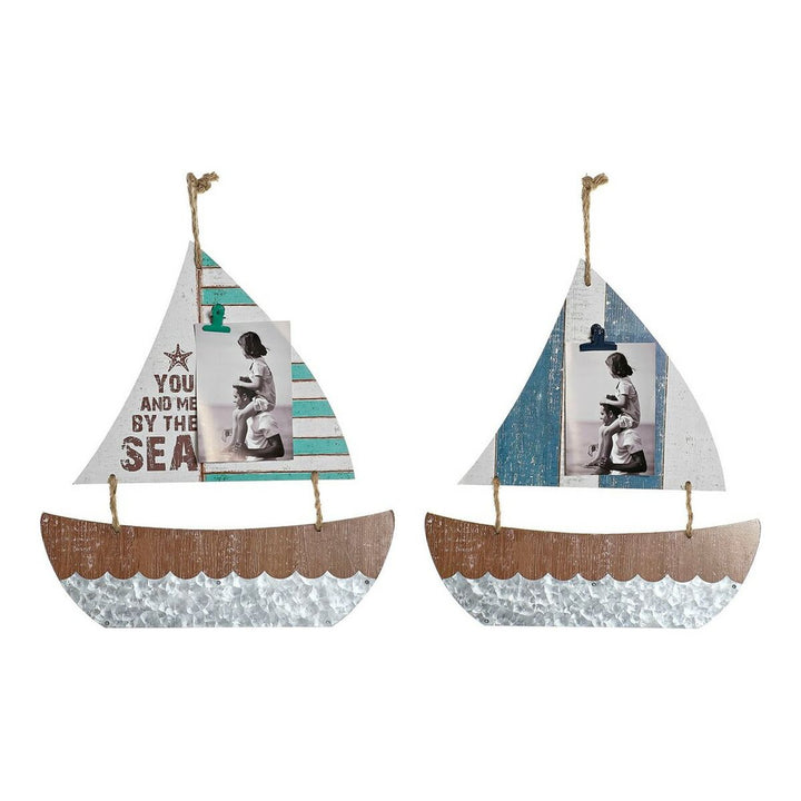Dekorative Segelboot-Fotoaufhänger im maritimen Stil - Homely Family Shop