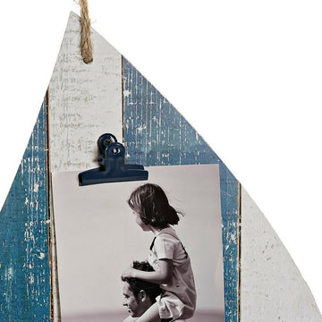 DKD Home Segelboot Deko mit Foto-Clip, bunt - Homely Family Shop