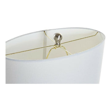 Nahaufnahme vom Lampenschirm der DKD Home Decor Tischlampe mit Metall - homely Family Shop