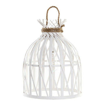 DKD Home Decor Lüster mit Seilgriff, weiß - homely Family Shop