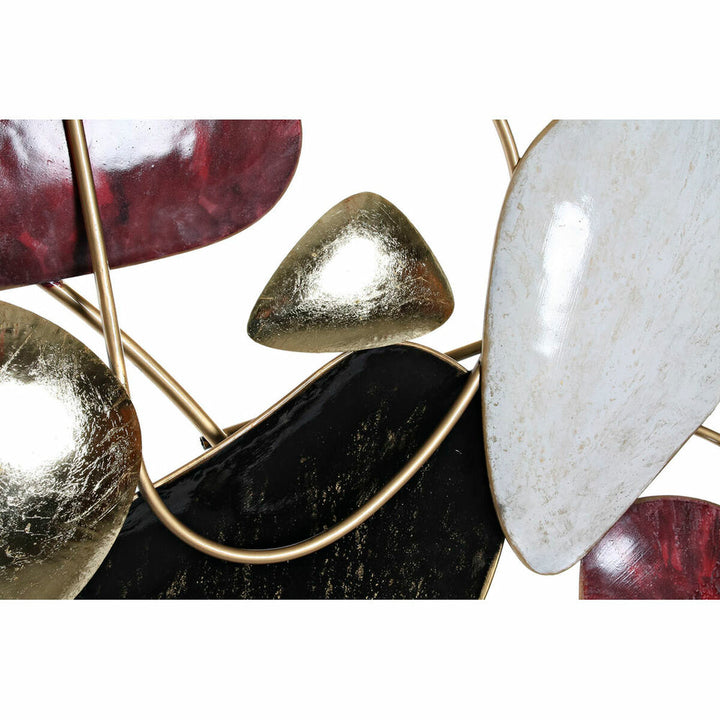 DKD Home Decor Wandkunst mit abstrakten Gold und Schwarz Elementen - homely Family Shop