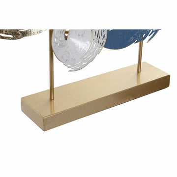 Abstrakte DKD Home Deko Figur mit Gold und Braun Akzenten - homely Family Shop