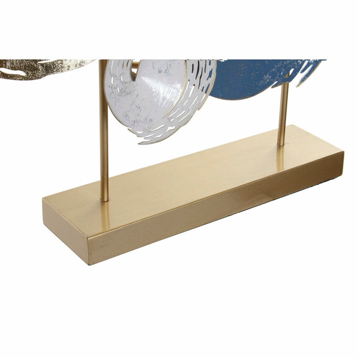 Abstrakte DKD Home Deko Figur mit Gold und Braun Akzenten - homely Family Shop