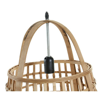 DKD Home Deckenlampe mit Naturholz und Metall, rustikales Design - homely Family Shop