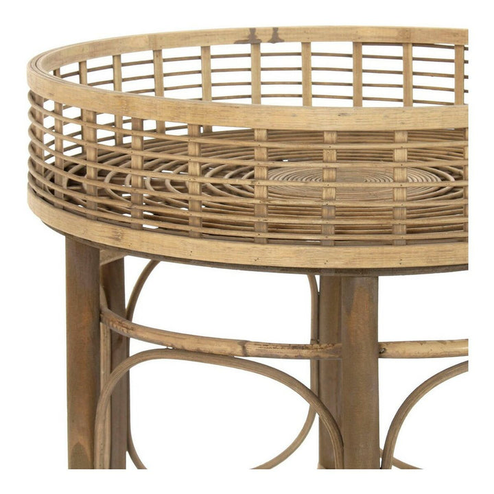 Detailansicht Rattan Beistelltisch von DKD Home Decor - homely Family Shop