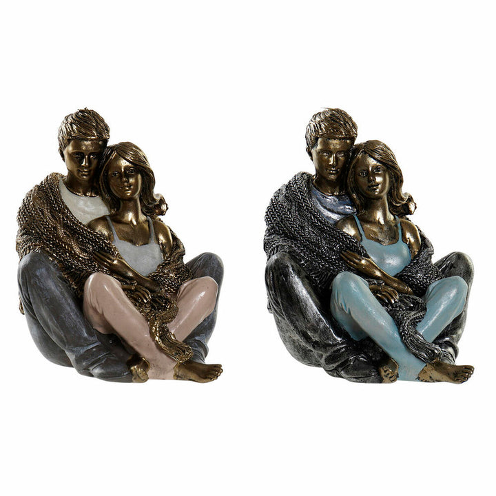 Moderne Ehepaar Deko-Figuren aus Kupfer von DKD Home Decor - homely Family Shop