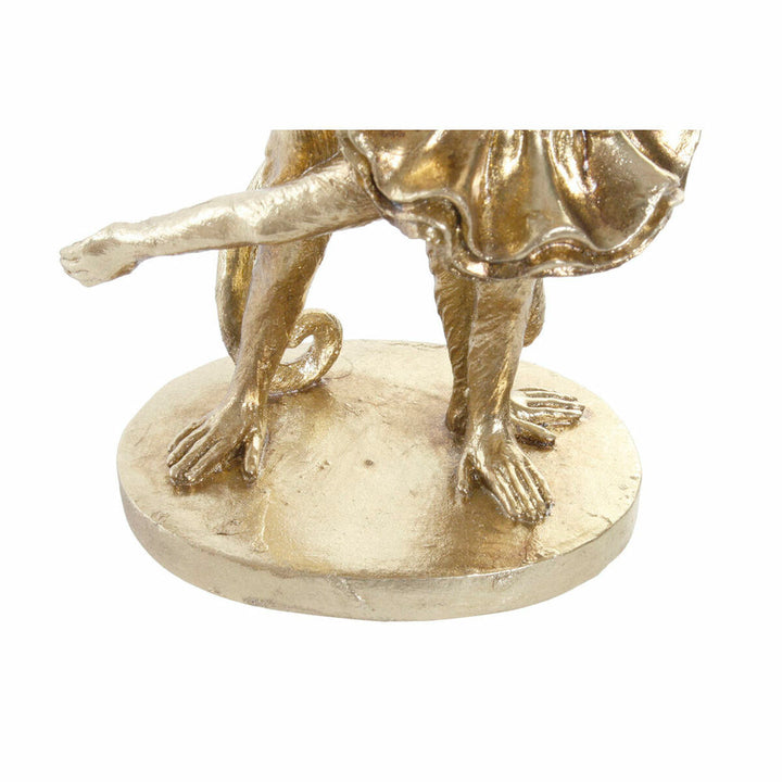 Goldene Harz Affen Statue von DKD Home Decor - homely Family Shop