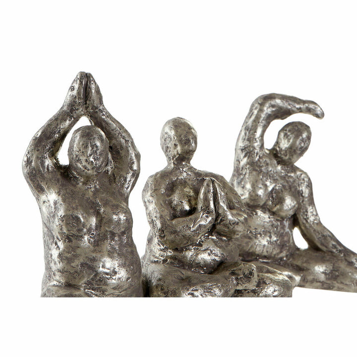 Goldene Yoga Deko-Figuren, 3er Set. Figuren in verschiedenen Posen, tolle Home Decor für Yoga Fans.