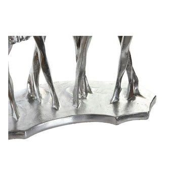 Silberne Ballett-Tänzerin Deko-Figur aus Harz von DKD Home Decor - homely Family Shop