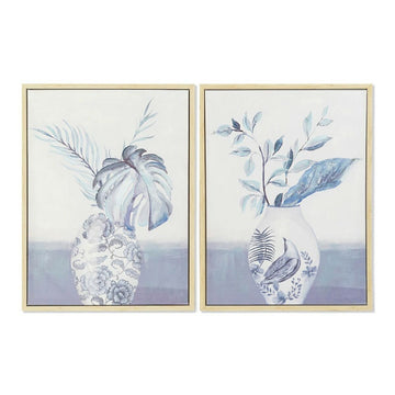 Orientalische Bilder mit Vasen und Blättern im Set - homely Family Shop