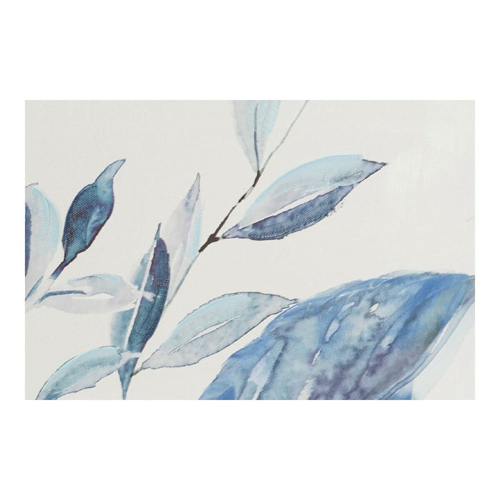 Gemälde mit blauen Blättern im orientalischen Stil - DKD Home Decor