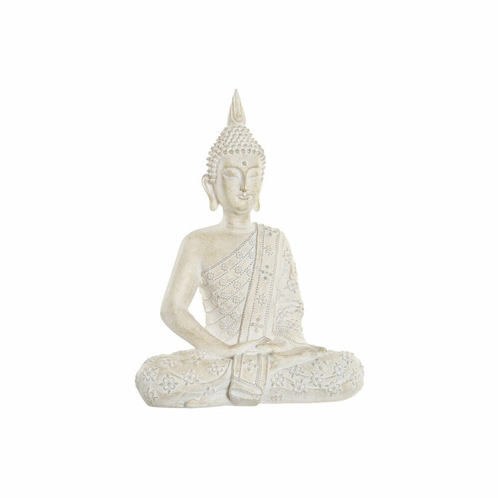 Weiße Buddha Deko-Figur aus Harz, 30x17x41cm - homely Family Shop