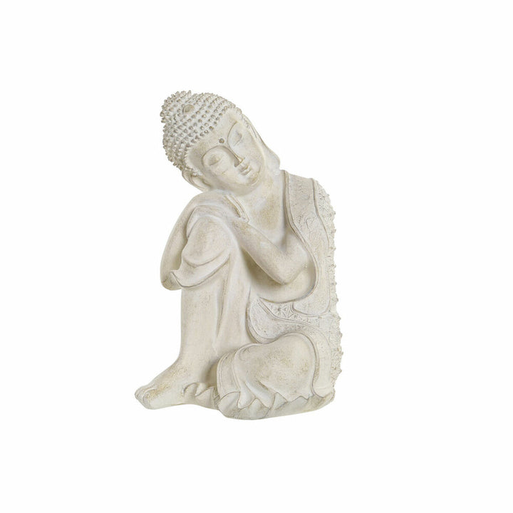 Graue Buddha Deko-Figur aus Harz für Zuhause von DKD Home Decor - homely Family Shop