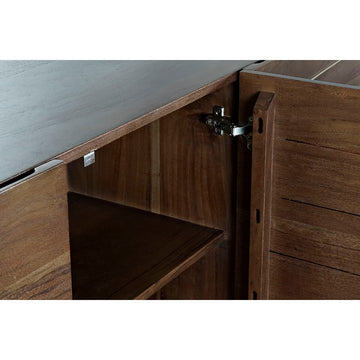 Detailaufnahme: DKD Anrichte aus Akazienholz mit Fach - homely Family Shop