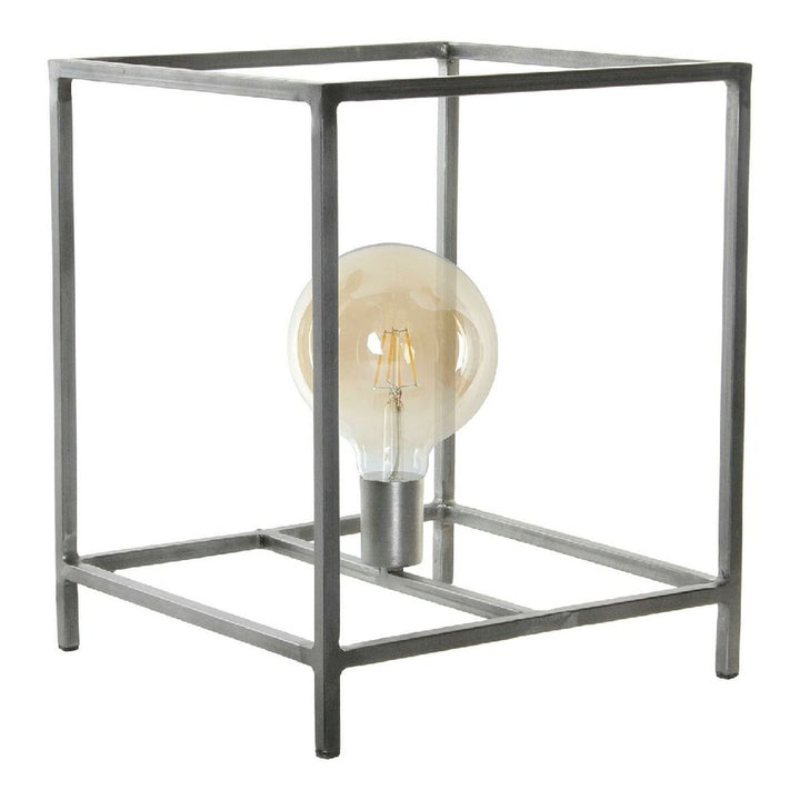DKD Home Decor Tischlampe mit Metallrahmen und Glühbirne - homely Family Shop