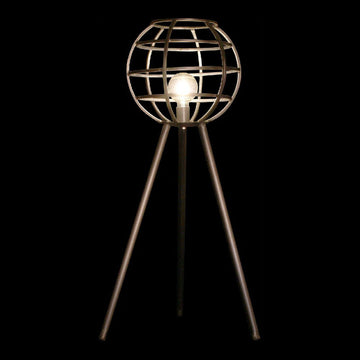 DKD Home Deko Tischlampe aus Metall mit Kugel-Schirm - homely Family Shop