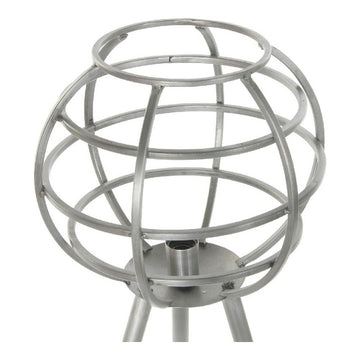 DKD Home Decor Tischlampe mit Metallrahmen in Dunkelgrau - homely Family Shop