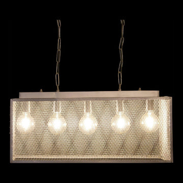 DKD Home Decor Deckenlampe aus Metall mit Käfigdesign - Homely Family Shop
