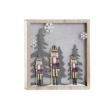DKD Home Decor Wanddekoration mit Nussknacker, Holz und MDF. - homely Family Shop