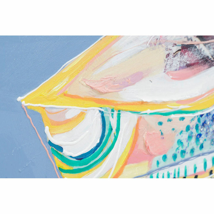 Moderne Vase Kunst Leinwand von DKD Home Decor mit bunten Farben - homely Family Shop
