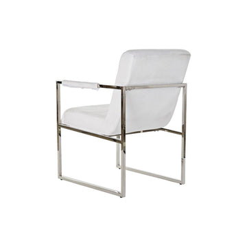 DKD Home Stuhl mit Stahl Rahmen und Polyester Bezug - homely Family Shop