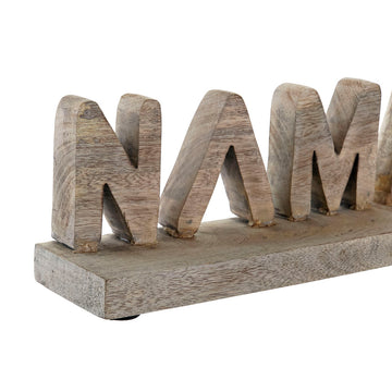 DKD Home Deko-Figur aus Holz, silberbraun - homely Family Shop
