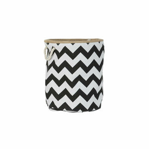 DKD Home Decor Korb mit Zick-Zack Muster und Jute Details - homely Family Shop
