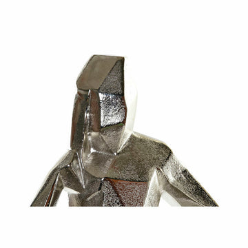 Silberfarbene Deko-Figur im geometrischen Design von DKD Home Decor - homely Family Shop