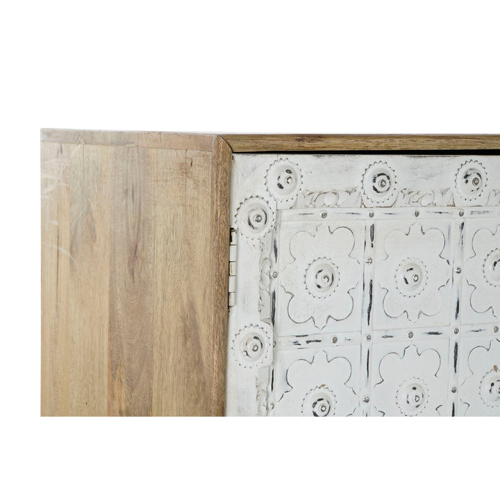 DKD Home Dekor Anrichte aus Mango-Holz mit geschnitzten Details - Homely Family Shop
