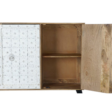 DKD Anrichte aus Mangoholz mit floralem Muster und Stauraum - homely Family Shop