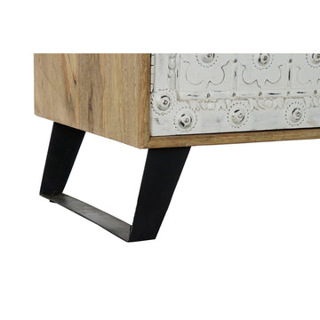 Detail Anrichte aus Mango-Holz mit Metallfüßen - Homely Family Shop