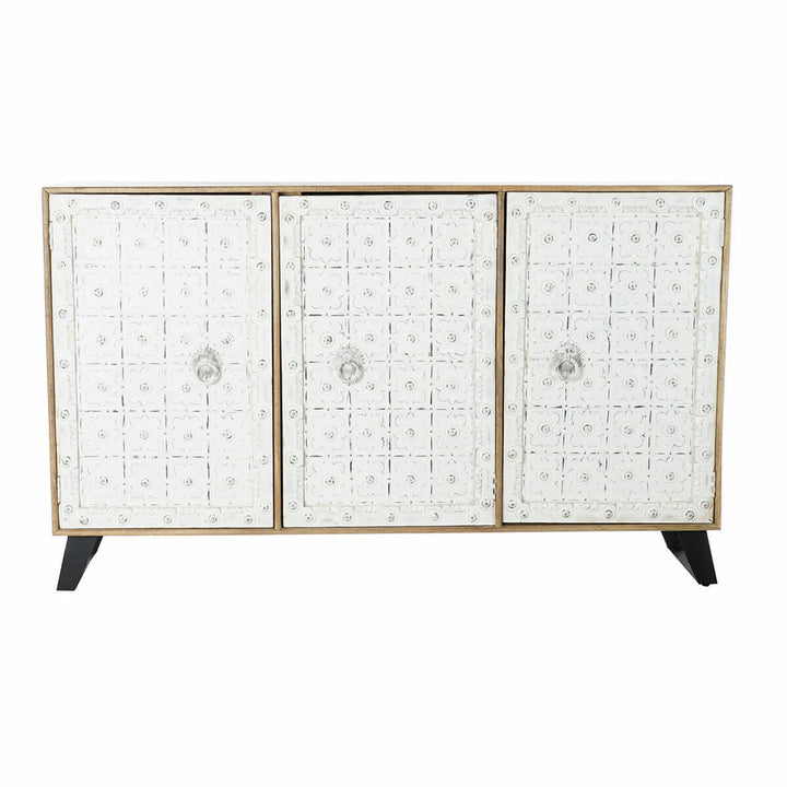 DKD Home Dekor Anrichte aus Mango-Holz mit weißen Mustern - homely Family Shop