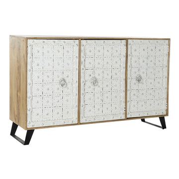 DKD Home Dekor Anrichte aus Mango-Holz mit Metallmuster - homely Family Shop