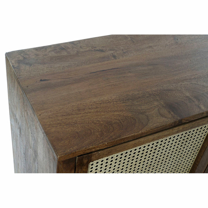 DKD Home Anrichte aus Mango-Holz mit Rattan Details - homely Family Shop